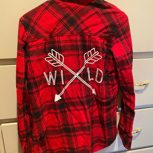EMPYRE “Wild” flannel shirt - Picture 1 of 3